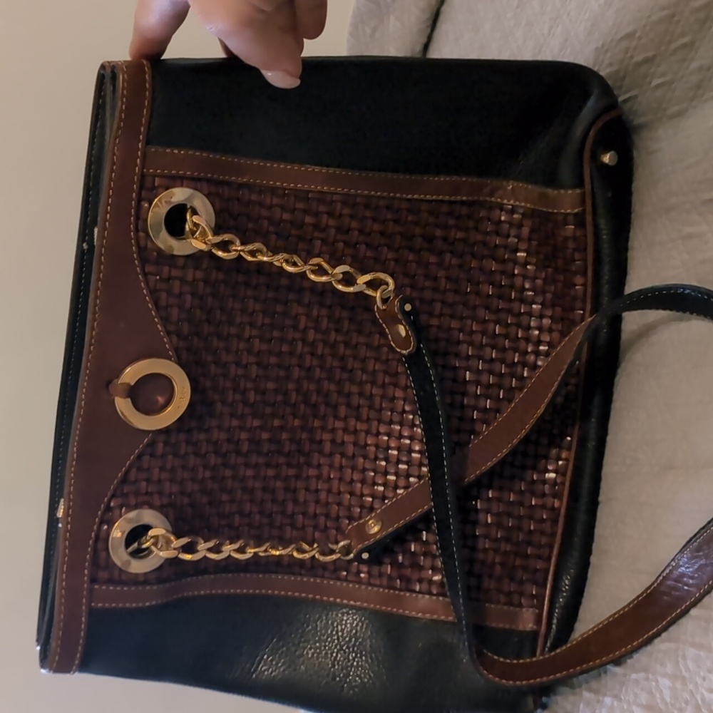 Bally leather purse vintage